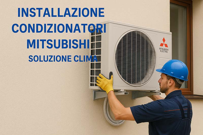 Installazione condizionatori Mitsubishi Roma