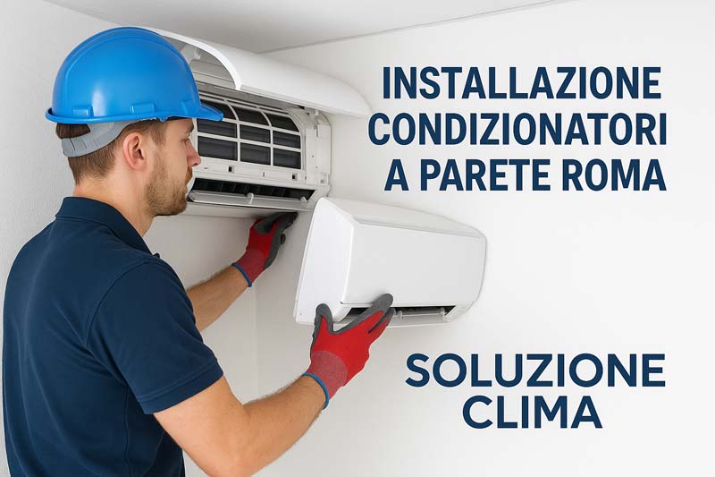 Installazione condizionatori a parete Roma