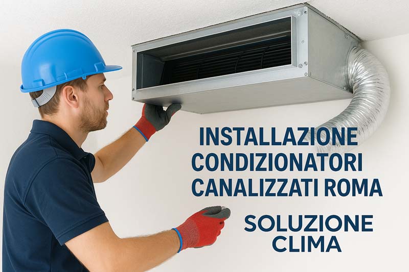Installazione condizionatori canalizzati Roma