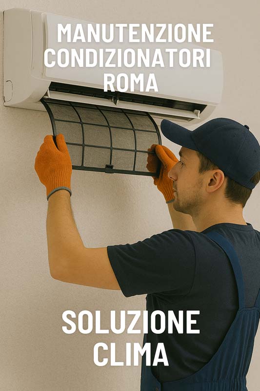 Manutenzione condizionatori Roma