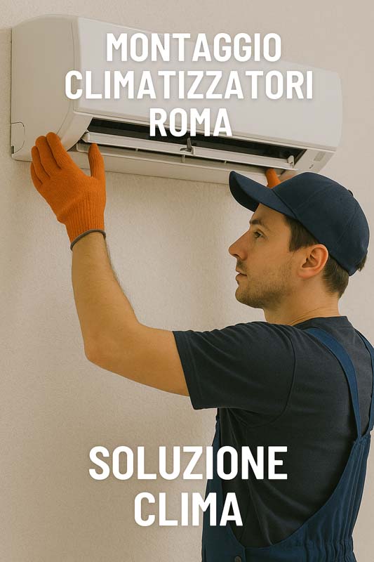 Montaggio climatizzatori Roma