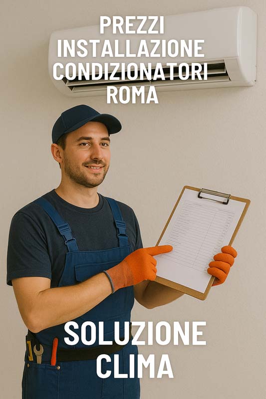 Prezzi installazione condizionatori Roma