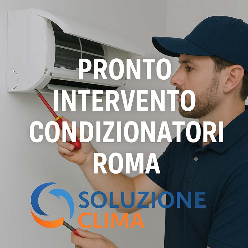 Pronto intervento condizionatori Roma