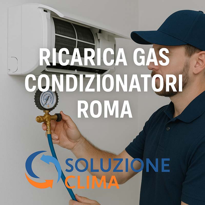 Ricarica gas condizionatori Roma