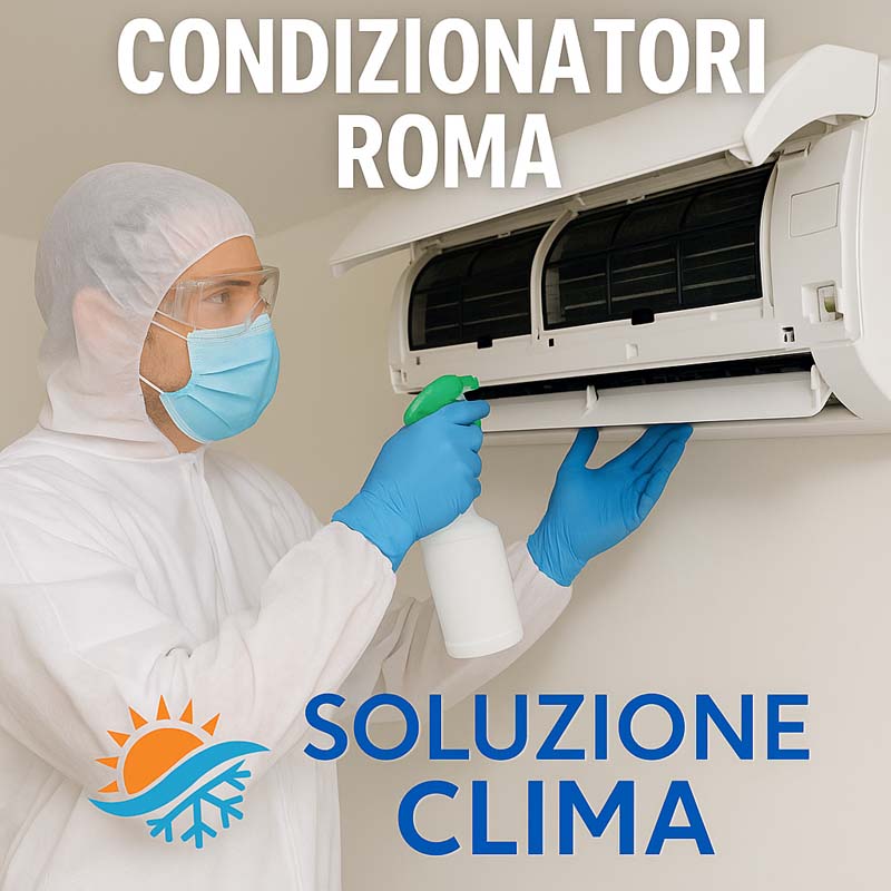 Sanificazione condizionatori Roma